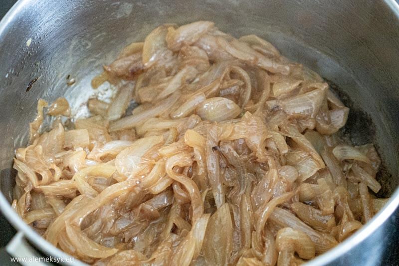 zupa cebulowa z grzenkami 4