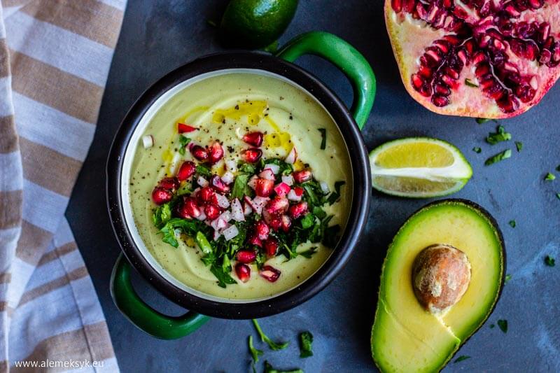 Chłodnik z awokado w 15 minut - idealne rozwiązanie na letnie upały