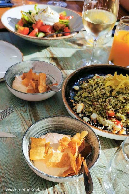 Kreta - Agios Nikolaos - Gioma Meze - menu