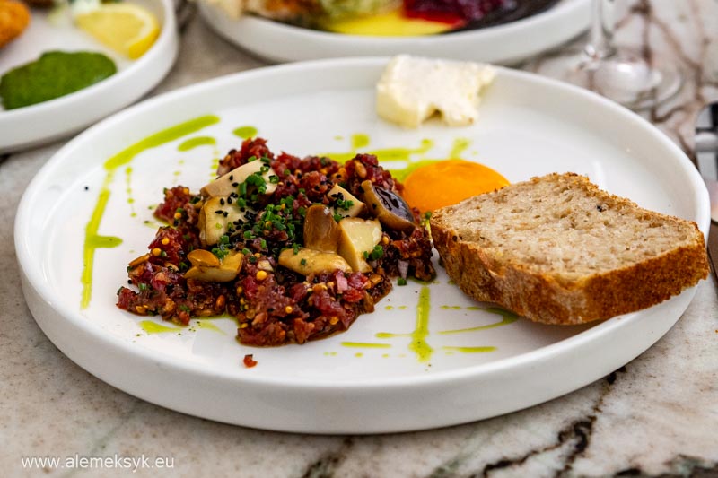 Restauracja The Eatery w Warszawie - tatar