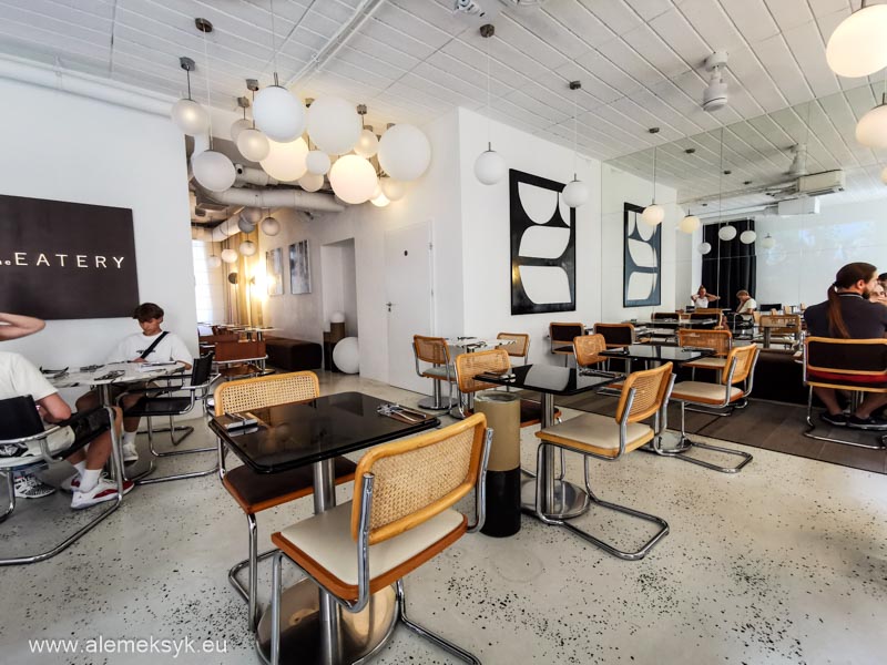 Restauracja The Eatery w Warszawie - wnętrze