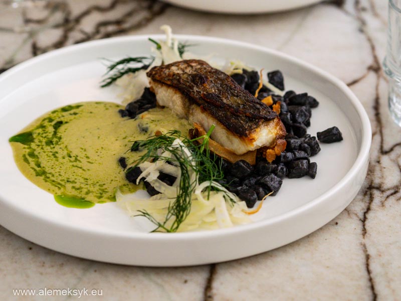 Restauracja The Eatery w Warszawie - okoń