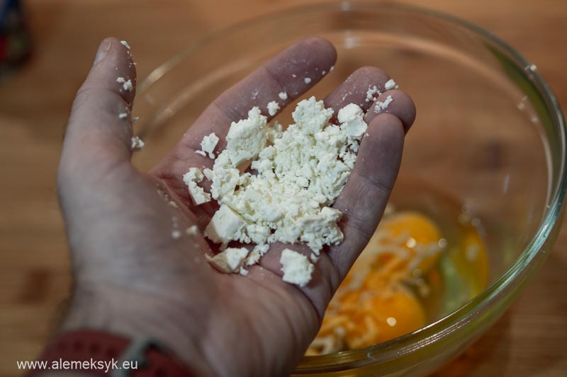 frittata z lososiem szpinakiem 4