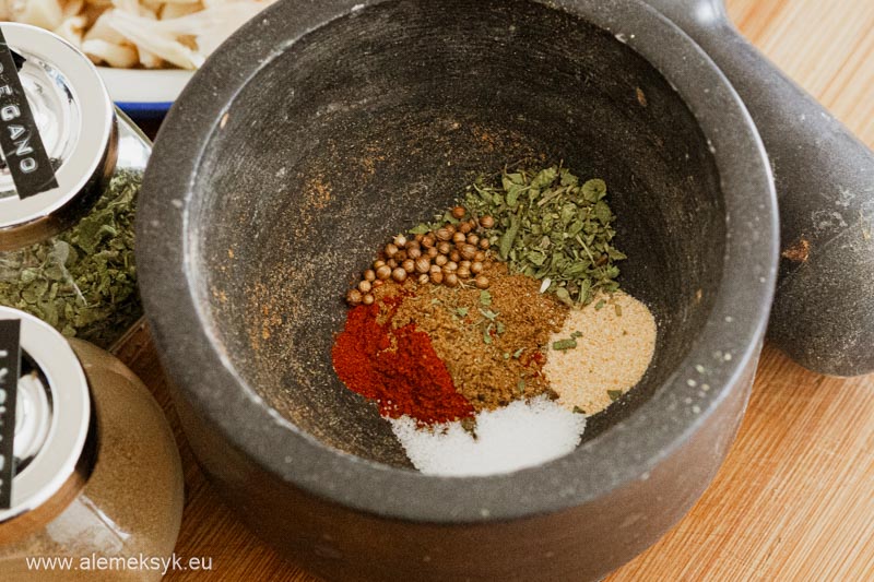 jackfruit tacos vege przyprawy 1