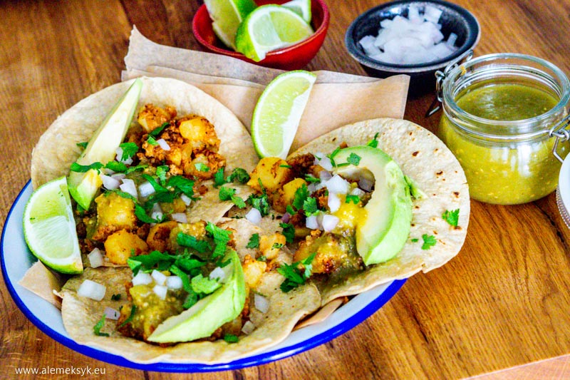 tacos z chorizo i ziemniakami 11